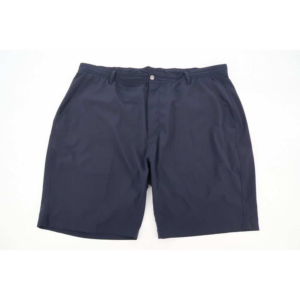 Footjoy Mens 42 Lightweight Performance Golf Shorts Navy‎ Solid Stretch
